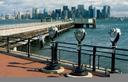 View to Manhattan from Liberty Island.